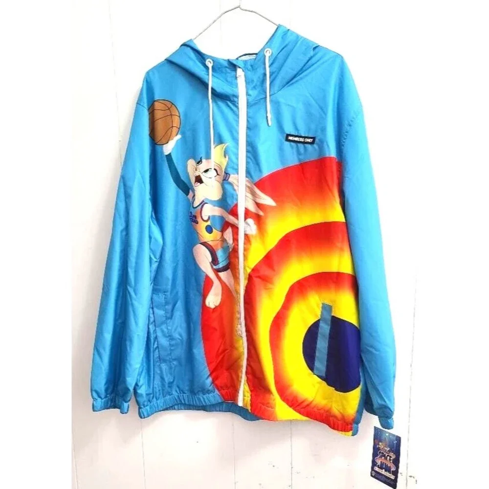 Space Jam x  Members Only  Men's  Exclusive New Legacy Team Windbreaker …